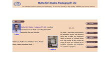 Tablet Screenshot of muthushrichakrapackaging.com